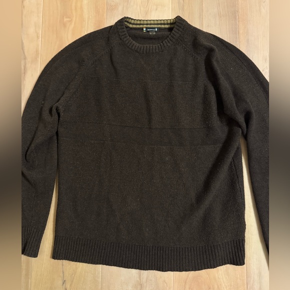 SmartWool Ripple Ridge Crew Sweater Size Medium - Picture 5 of 6